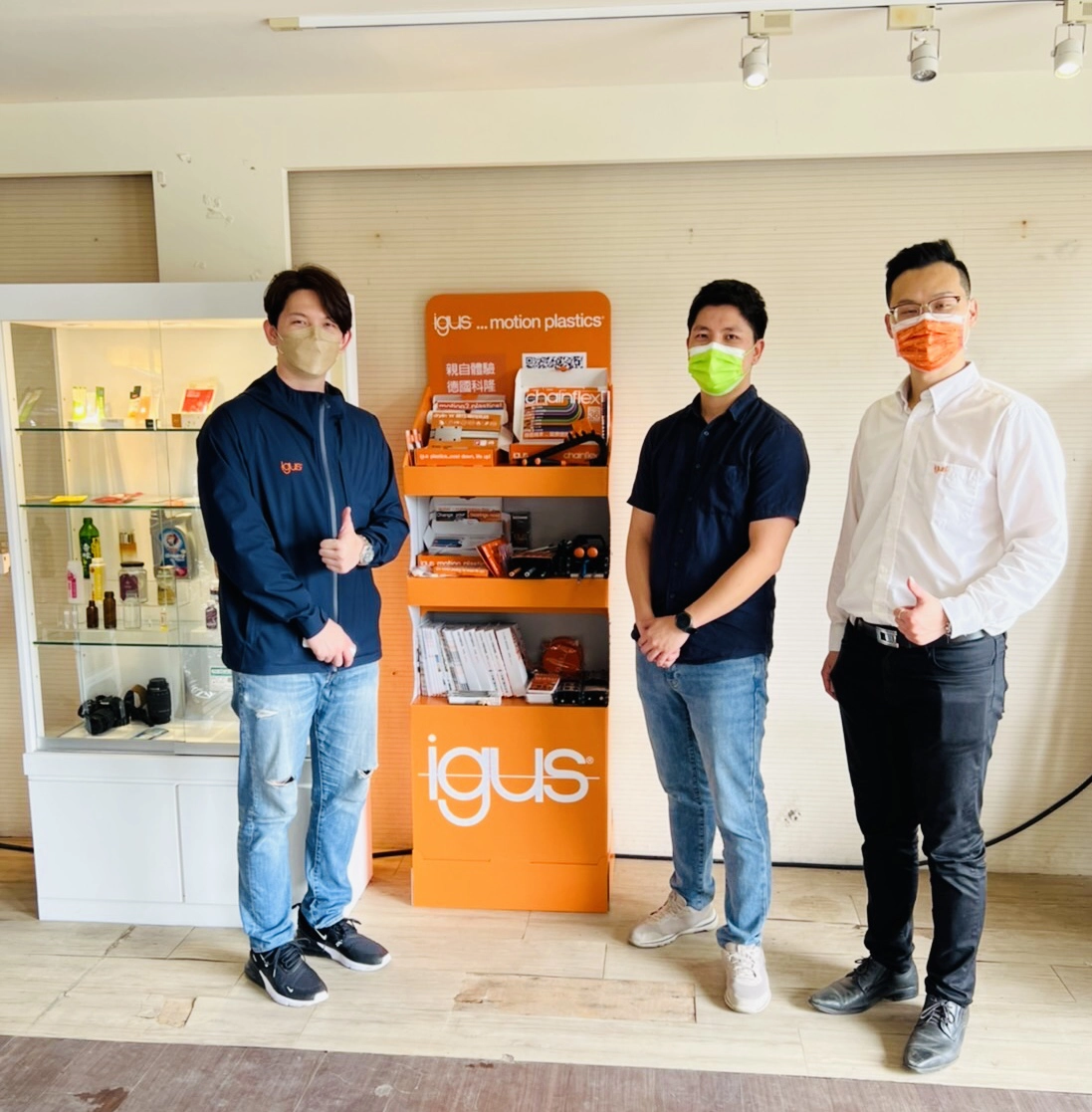 德国 igus 设柜展示