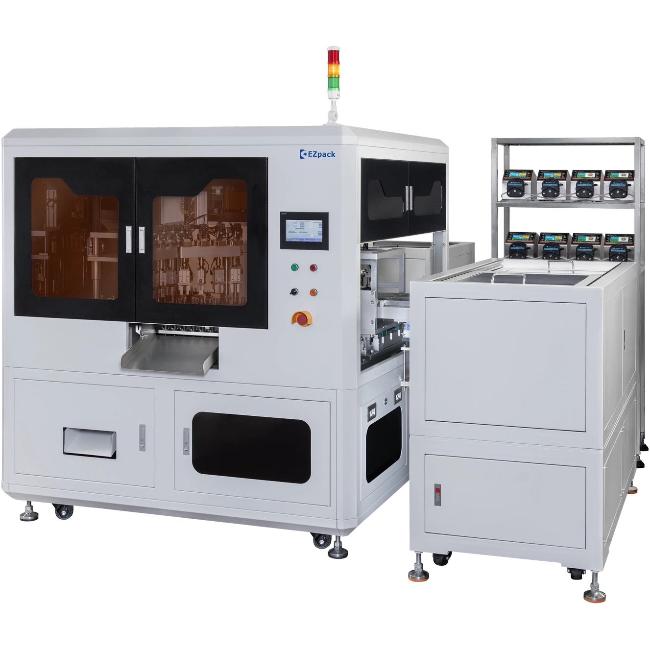 冷冻小管充填锁盖机,EZC-JYC/EZC-JYC-2,充填/锁盖系统